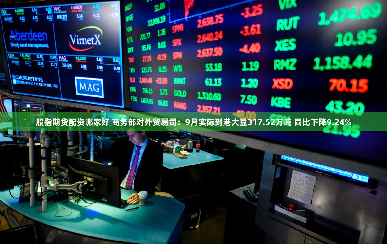 股指期货配资哪家好 商务部对外贸易司:9月实际到港大豆317.52万吨 同比下降9.24%